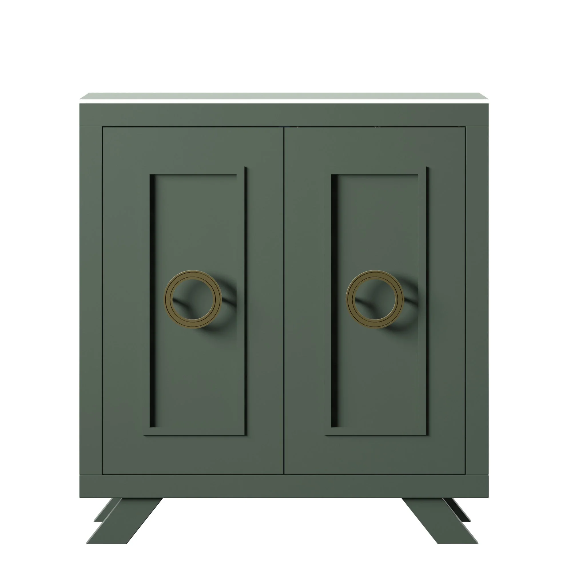 Contemporary Modern Entryway Accent Cabinet