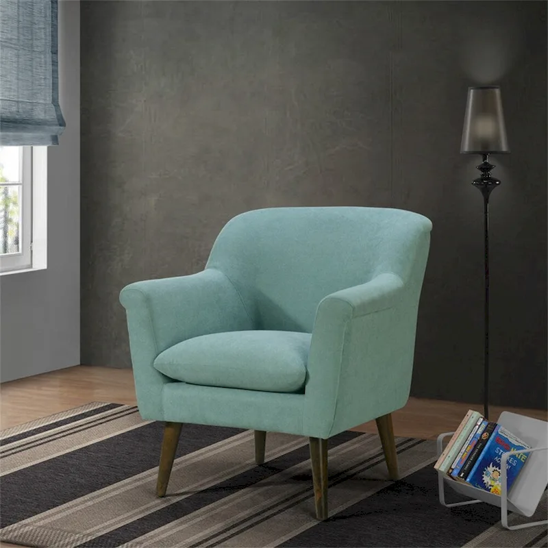 Woven Fabric Oversized Armchair