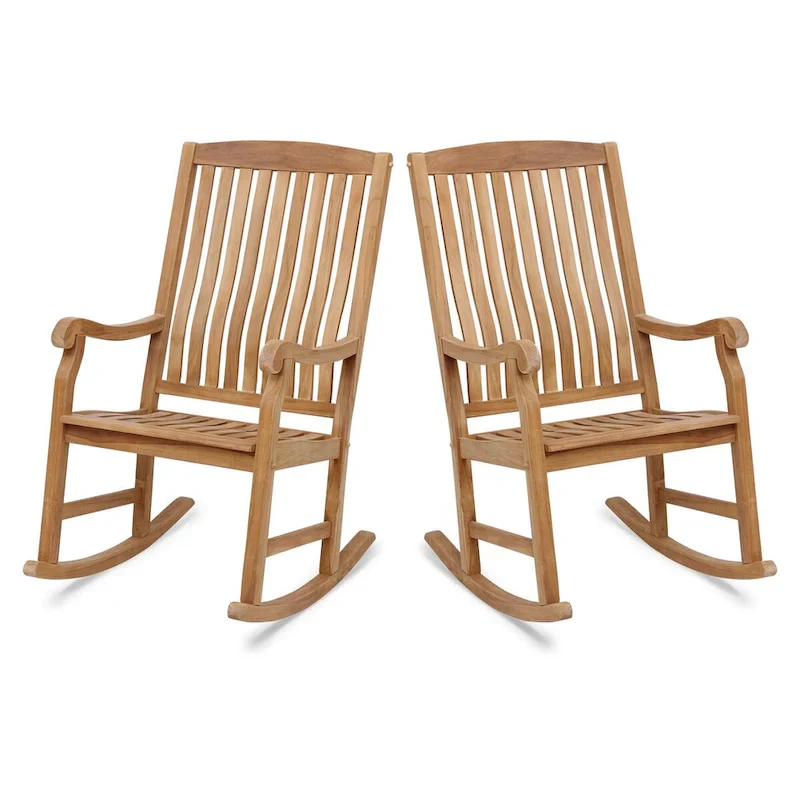 Cambridge Casual Cambria Teak Outdoor Rocking chair Set of 2