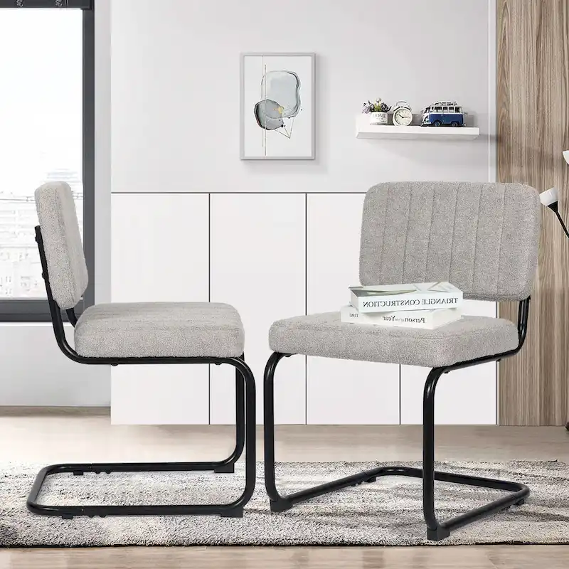 Dining Chairs Set of 2,Upholstered Comfy Sturdy Side Chair