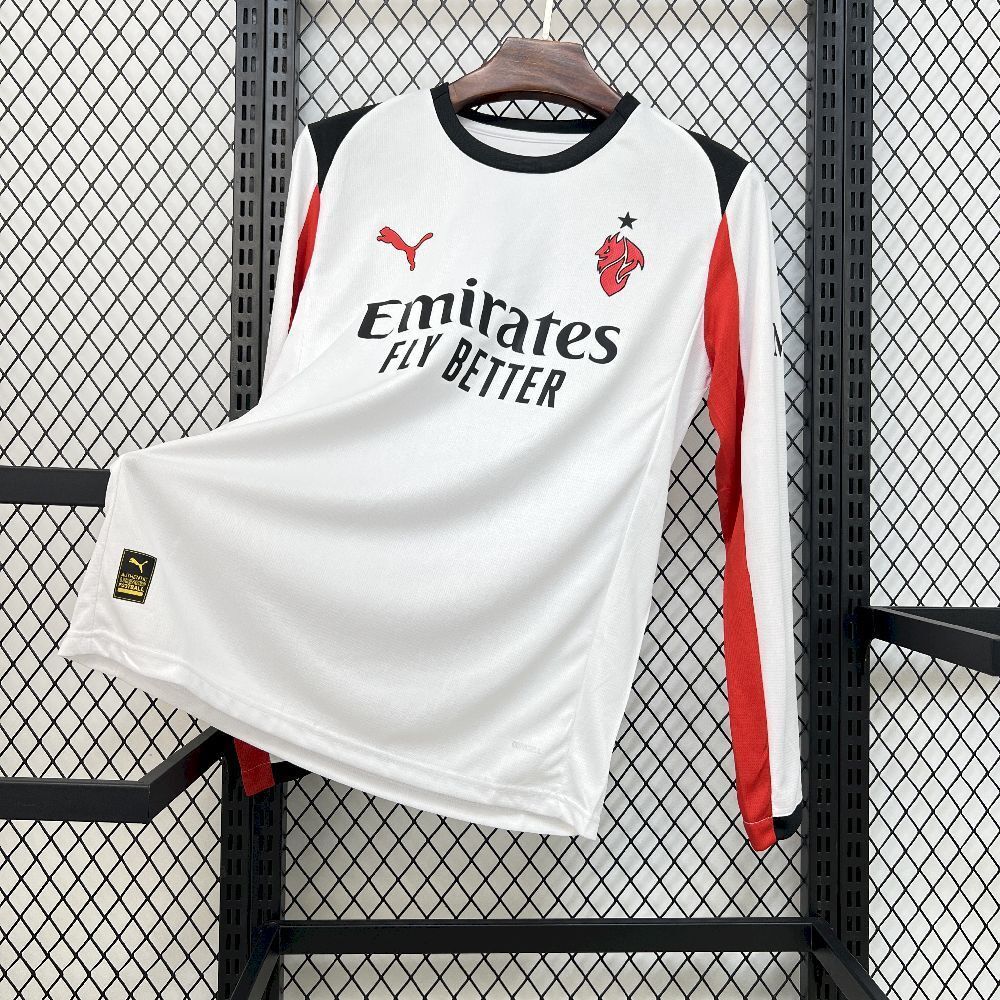 Maillot AC Milan extérieur manches longues 2025/26