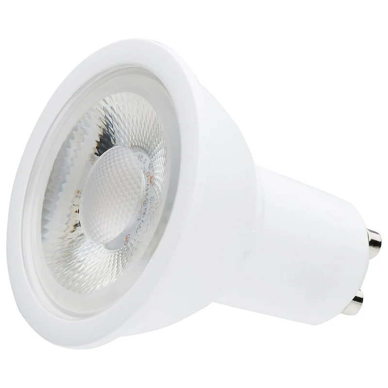 5.5W MR16 LED GU10 Base 5000K 40 Deg. Beam Angle 2-Card - White