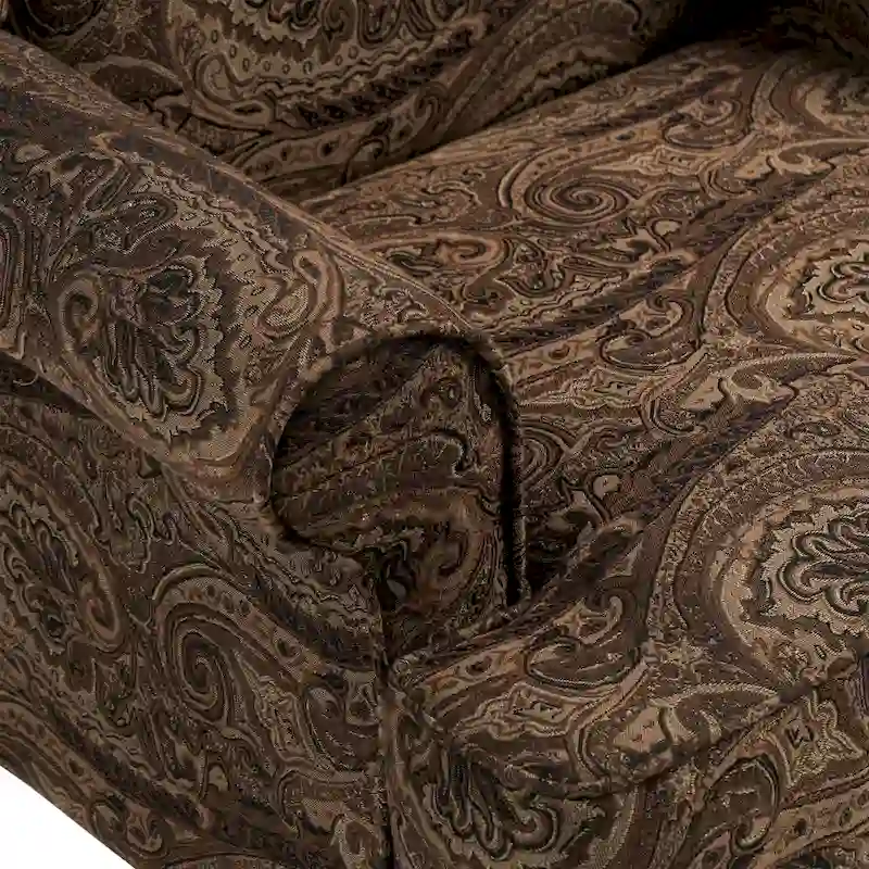 Mid-Century Modern Upholstered Wingback Accent Chair