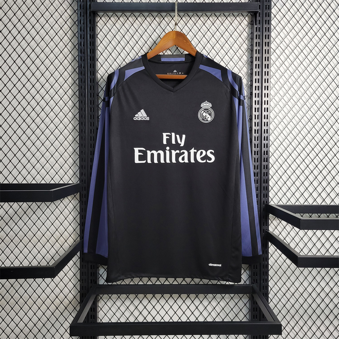 Maillot Retro Real Madrid third manches longues 2016/17