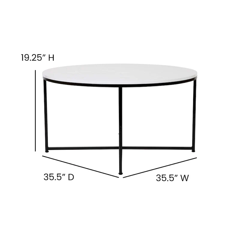 Signature Design by Ashley Coylin Cocktail Table - Tempered Glass Table