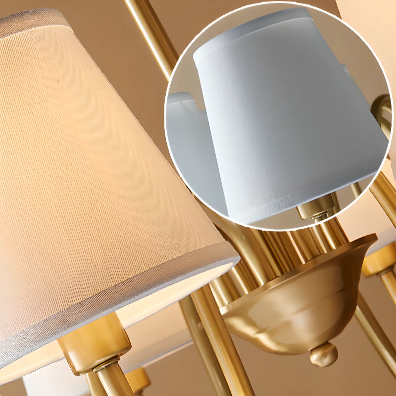 Elegant Modern Hanging Chandelier with Adaptive Height