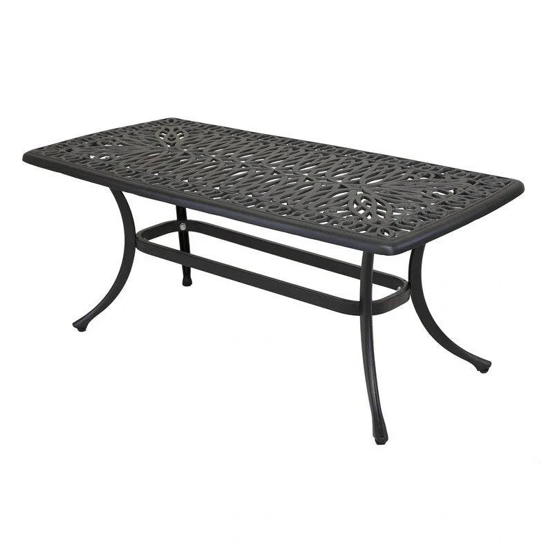 Havenside Home Saybrook Cast Rectangle Coffee Table