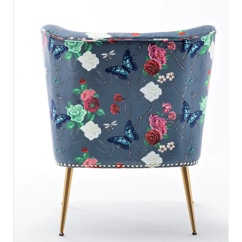 Friant 25W Microfiber Upholstered Slipper Chair