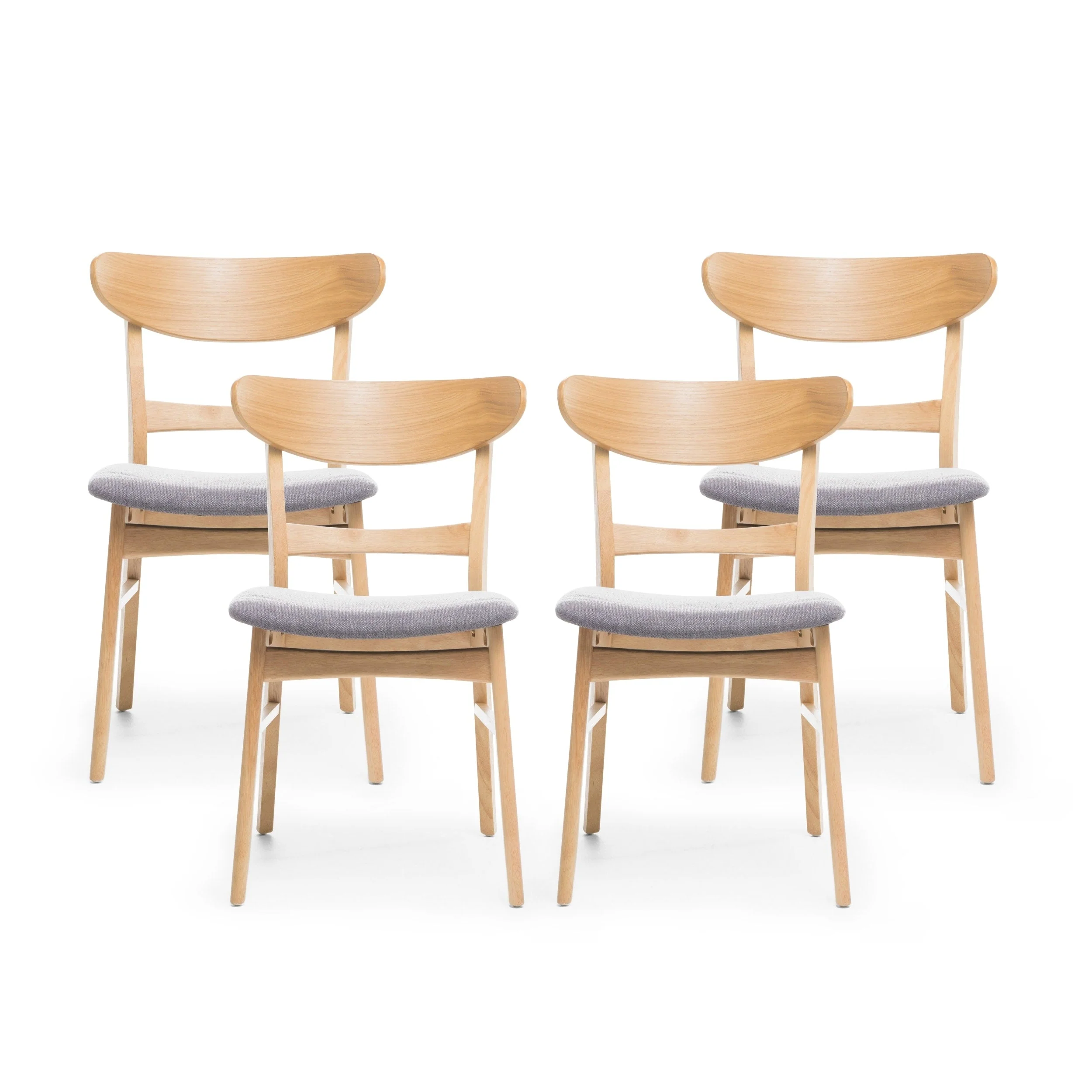 Idalia Mid-century Modern Dining Chairs (Set of 4) by Christopher Knight Home