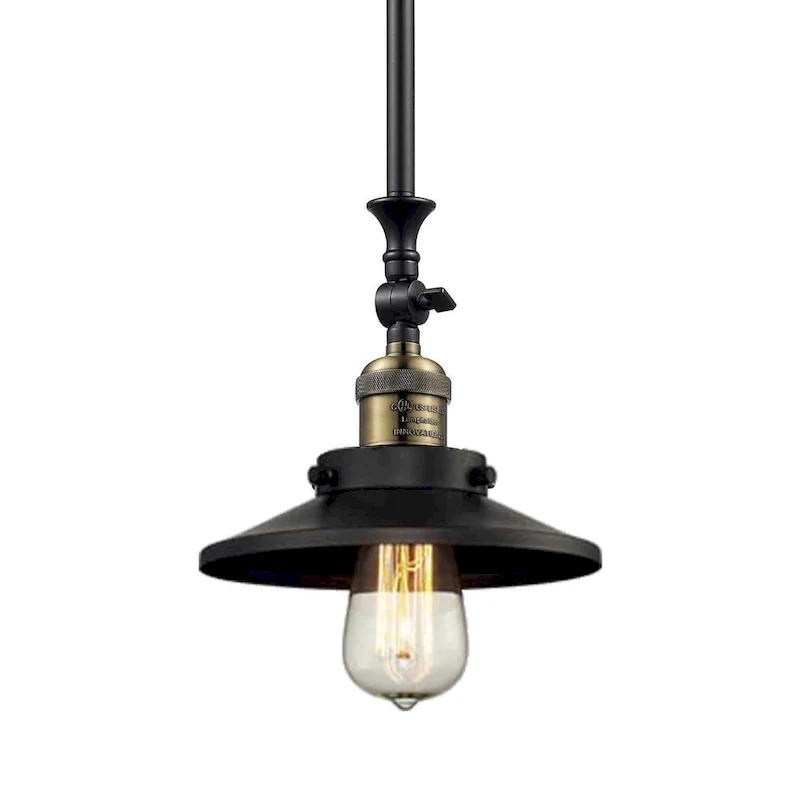 Innovations Lighting Railroad 8  Wide Adjustable Mini Pendant