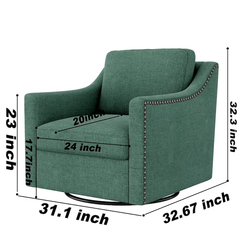 360 Degree Swivel Armchair