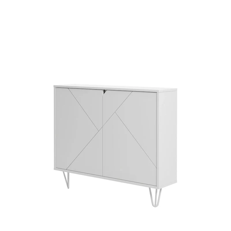 Nexera Slim 2-Door Cabinet
