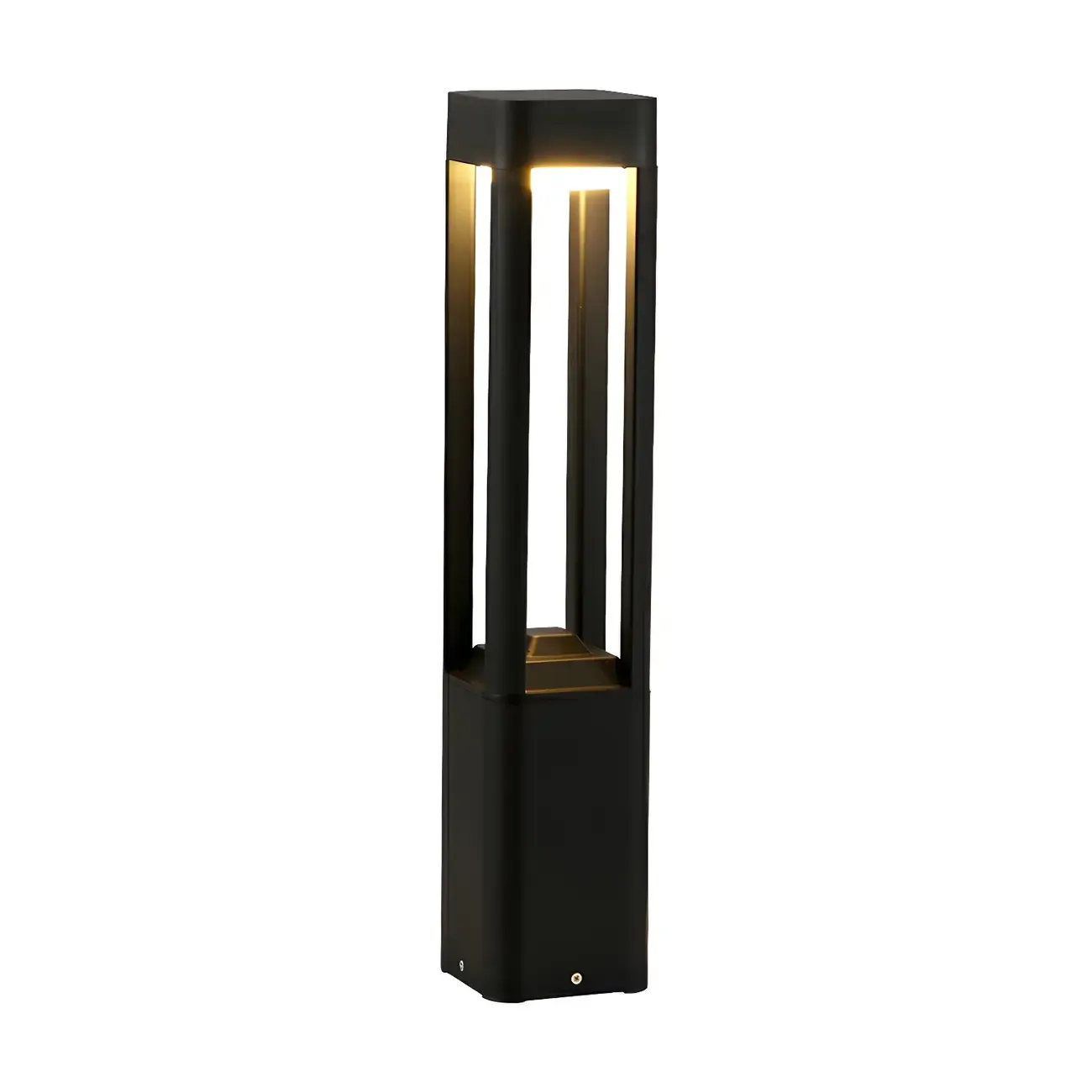 Modern Cuboid Metal LED Landscape Lighting