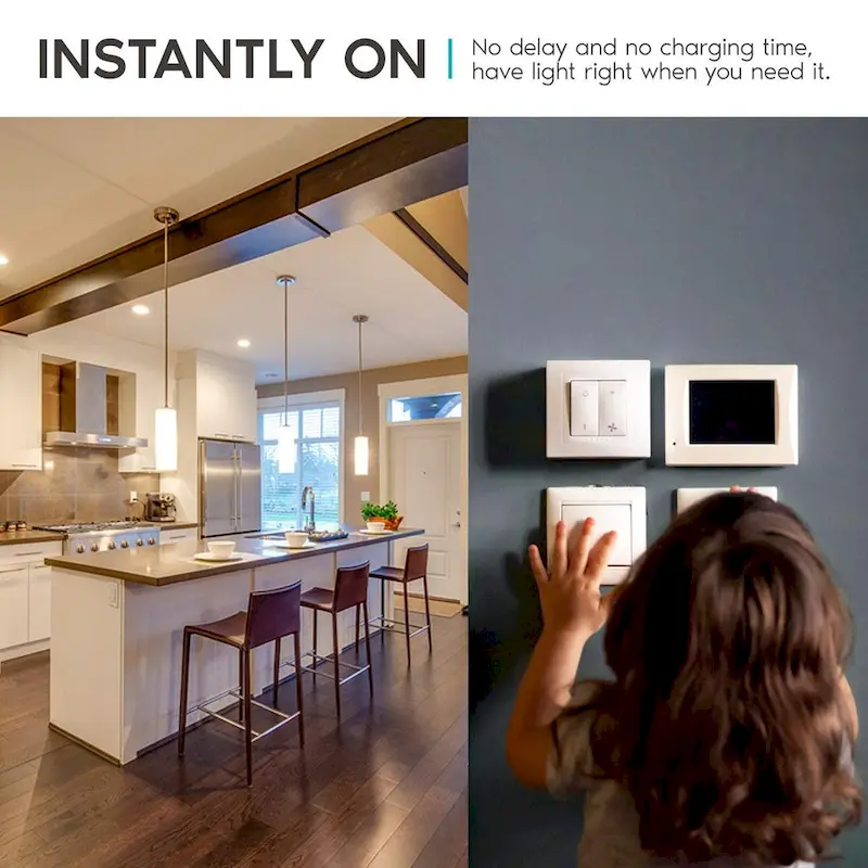 Luxrite A19 LED Light Bulbs 100W Equivalent Dimmable, 1600 Lumens, Enclosed Fixture Rated, Energy Star, E26 Base 4-Pack