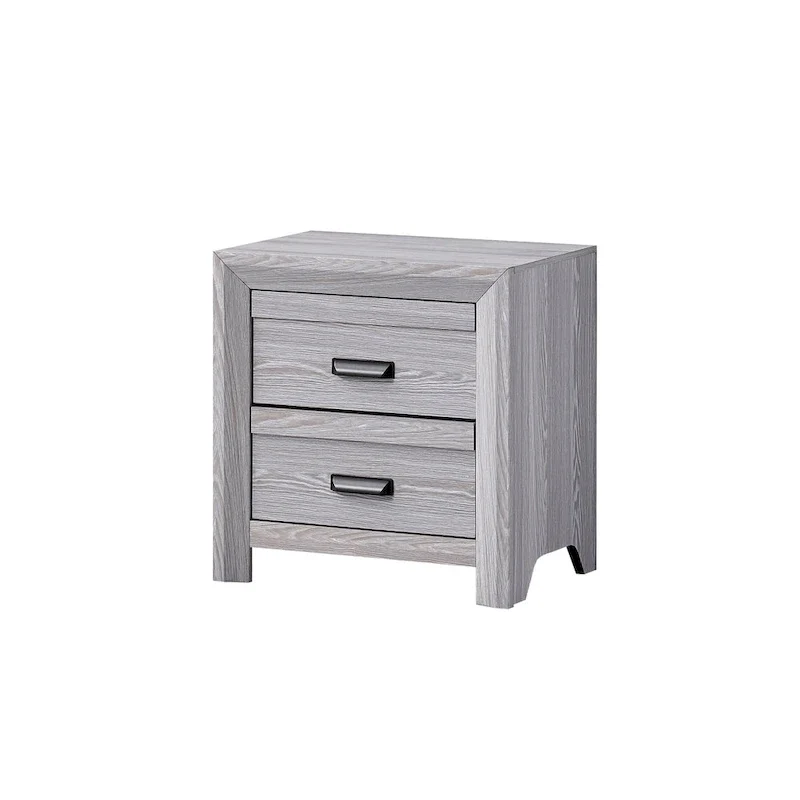 Essa 3 Piece Gray Panel Bedroom Set