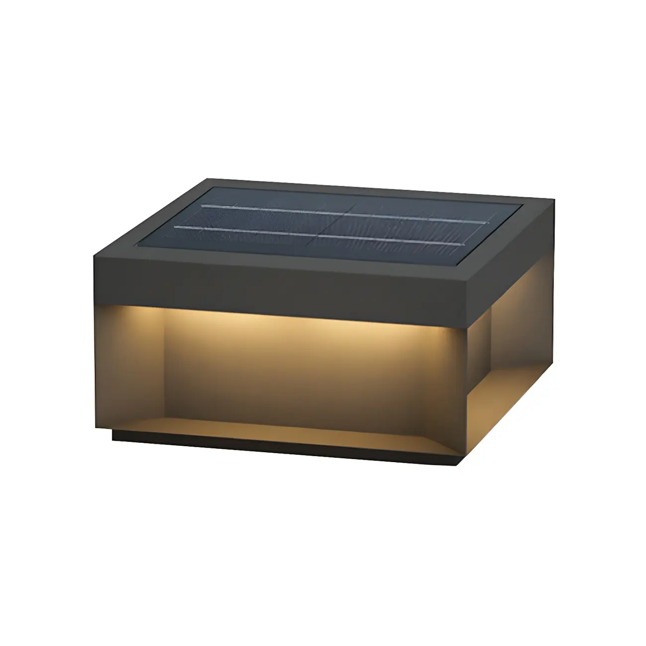Modern LED Rectangular Outdoor Post Lights