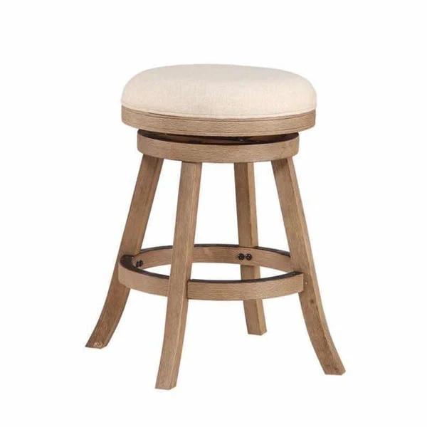 Fenton Swivel Backless Stool
