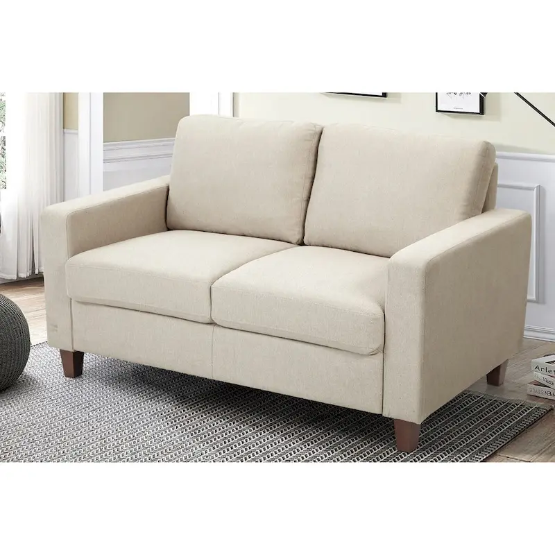 55 In Transitional Upholstered Living Room Loveseat