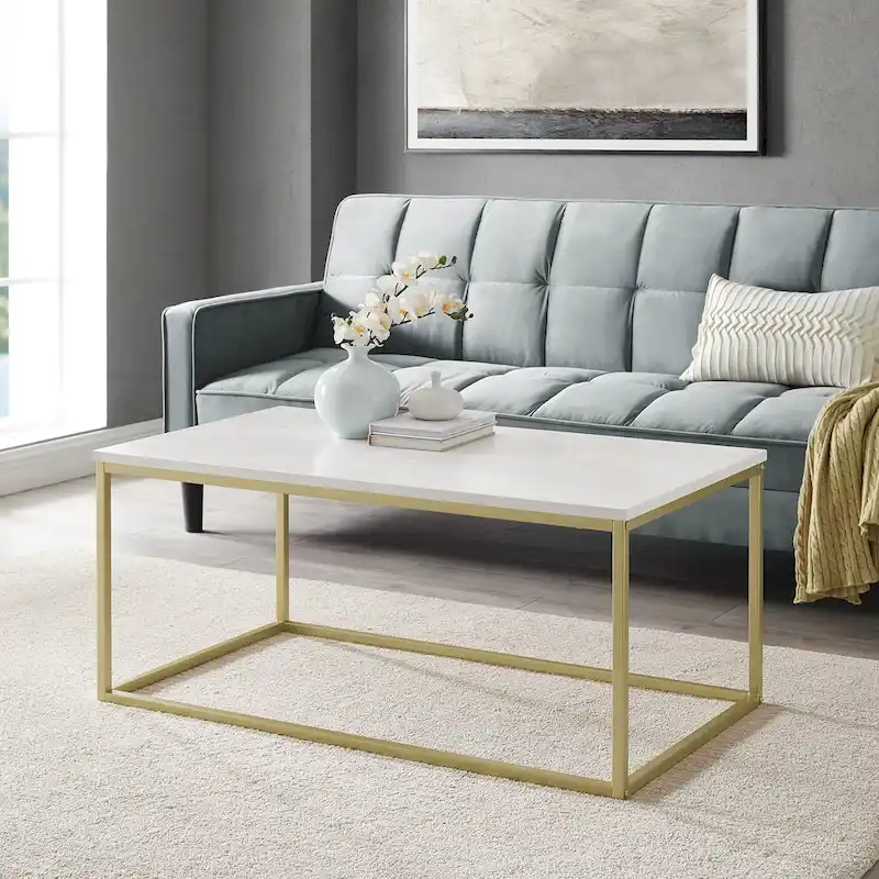 Middlebrook Designs Geller Metal Frame Coffee Table