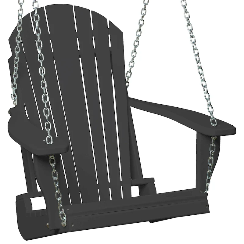 Poly Lumber Adirondack Swing Chair with Chains
