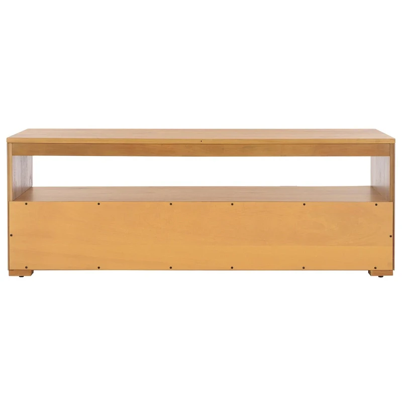 SAFAVIEH Kaitlyn 2-Drawer 1-Shelf Entertainment Media Stand (Fits Up To 55 Flatscreen TV) - 48Wx16Dx17H