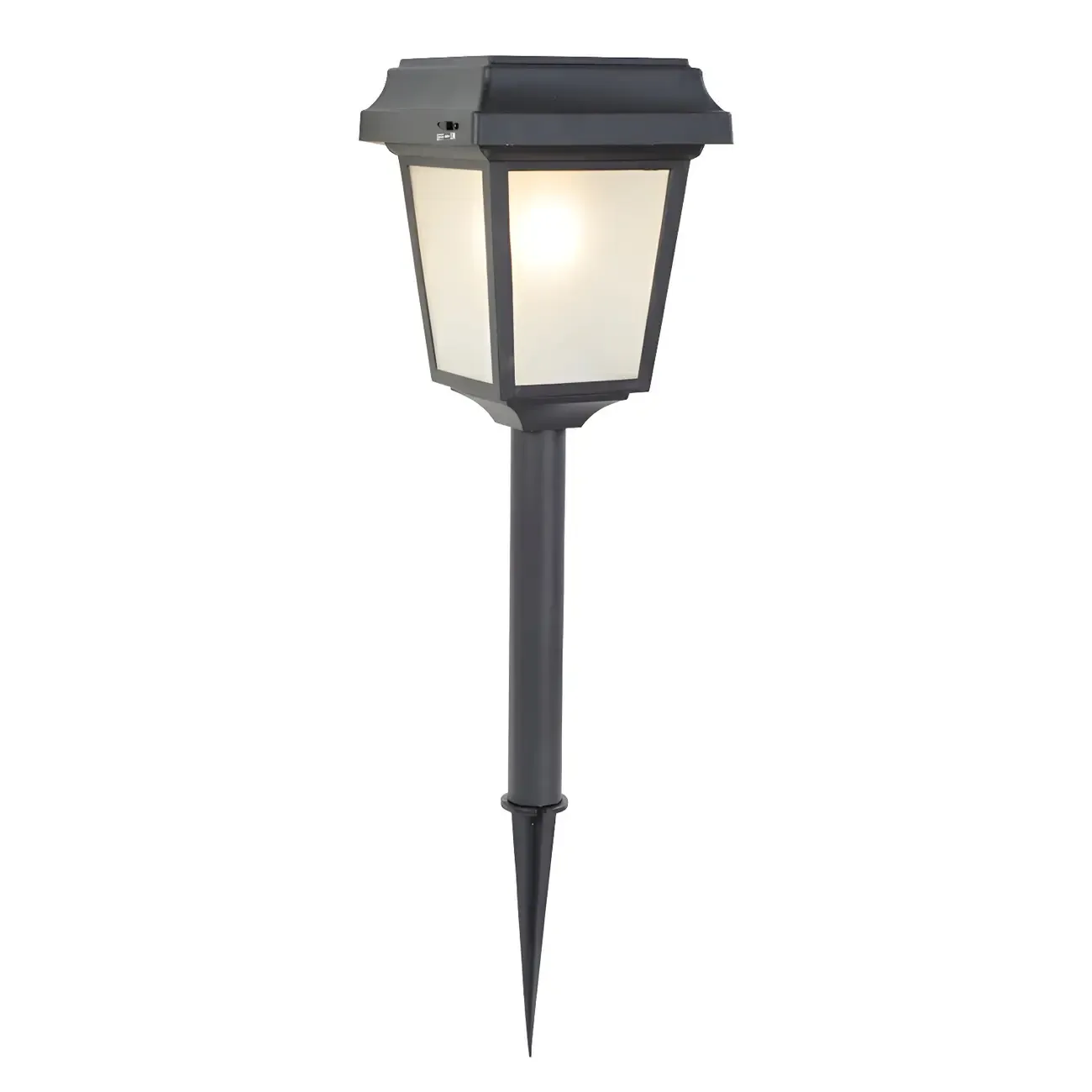 Trapezoidal Stake Metal Solar Landscape Lighting
