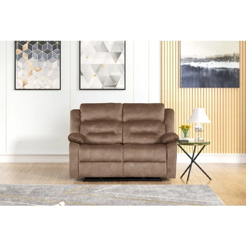 3Pc Power Reclining Sofa Couch Set, Modern Living Room Set