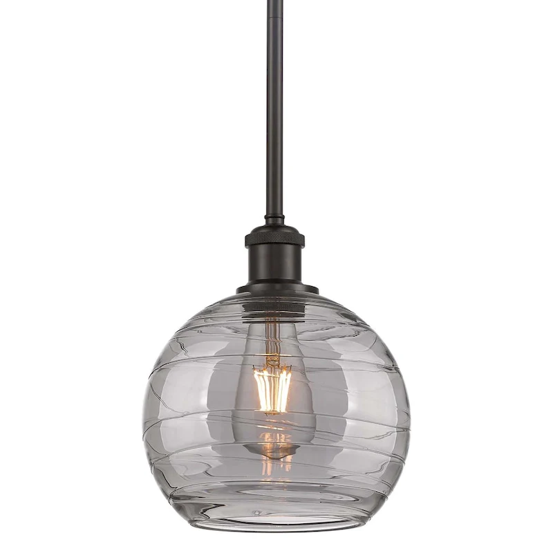 Innovations Lighting 516-1S-10-8 Athens Deco Swirl Pendant Athens Deco