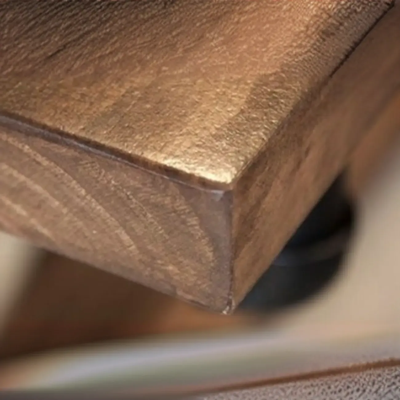 Industrial Brown Black Metal Wood Bar Tables