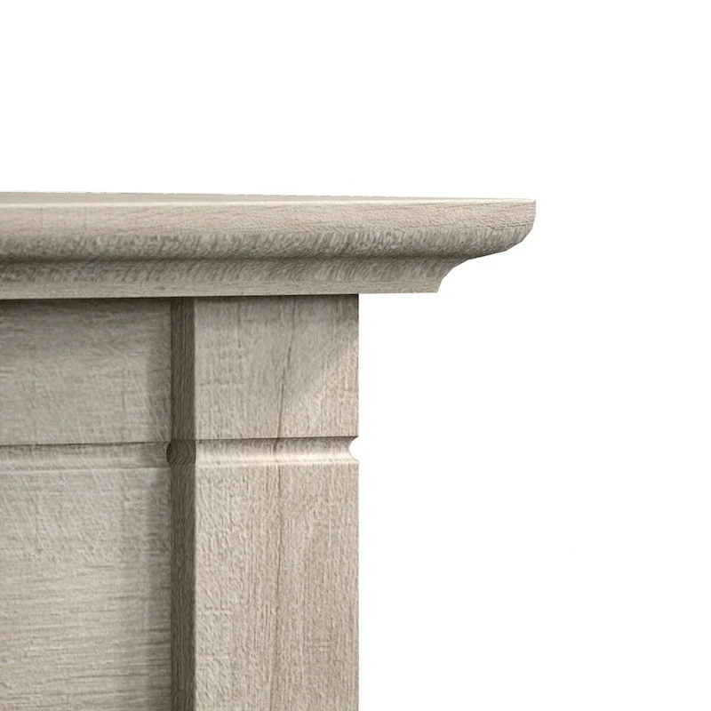 Bush Furniture Key West 48W x 24D Writing Desk and Chair Set