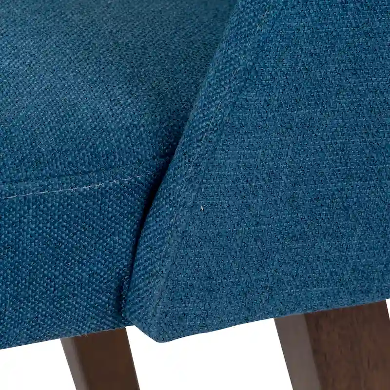 Space Savers Satin Walnut 5 Piece Pedestal Table Set