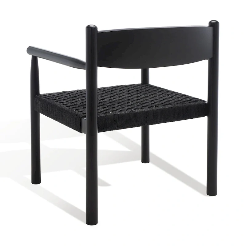 SAFAVIEH Couture Matisha Danish Rope Accent Chair - 24.75 W x 24.75 L x 30 H - 25Wx25Dx30H