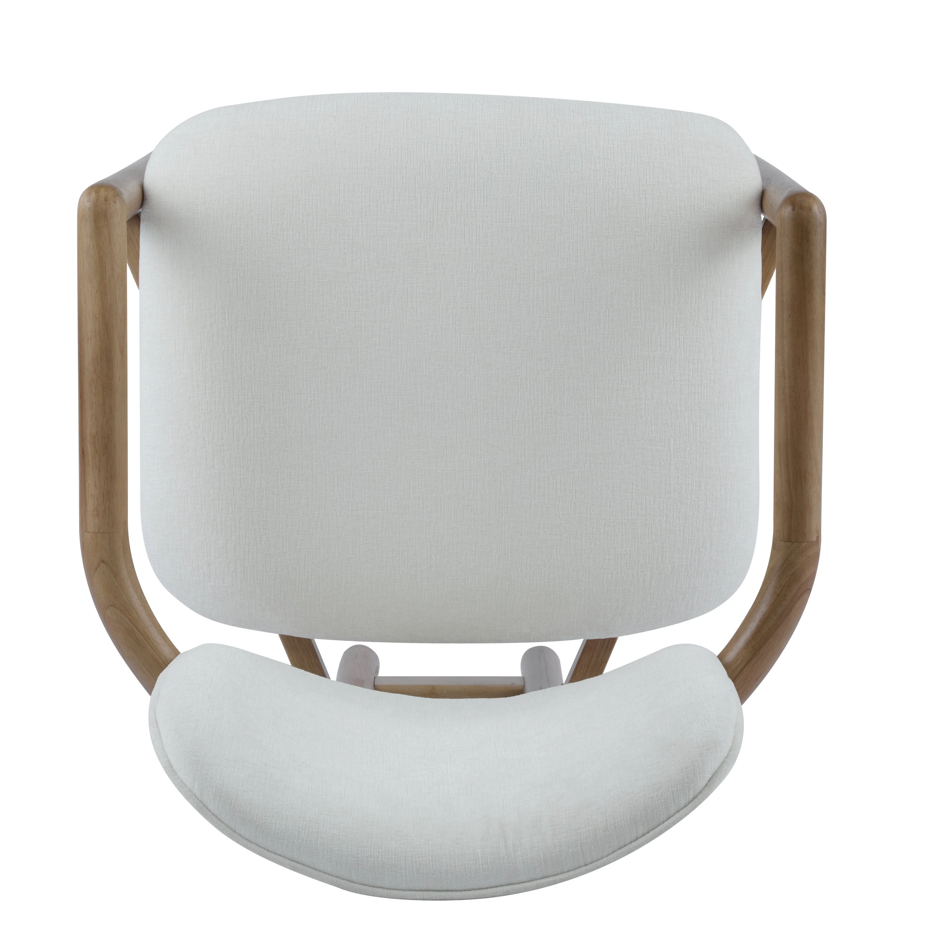 Walker Edison | Modern Wood Upholstered Dining Chairs Set of 2