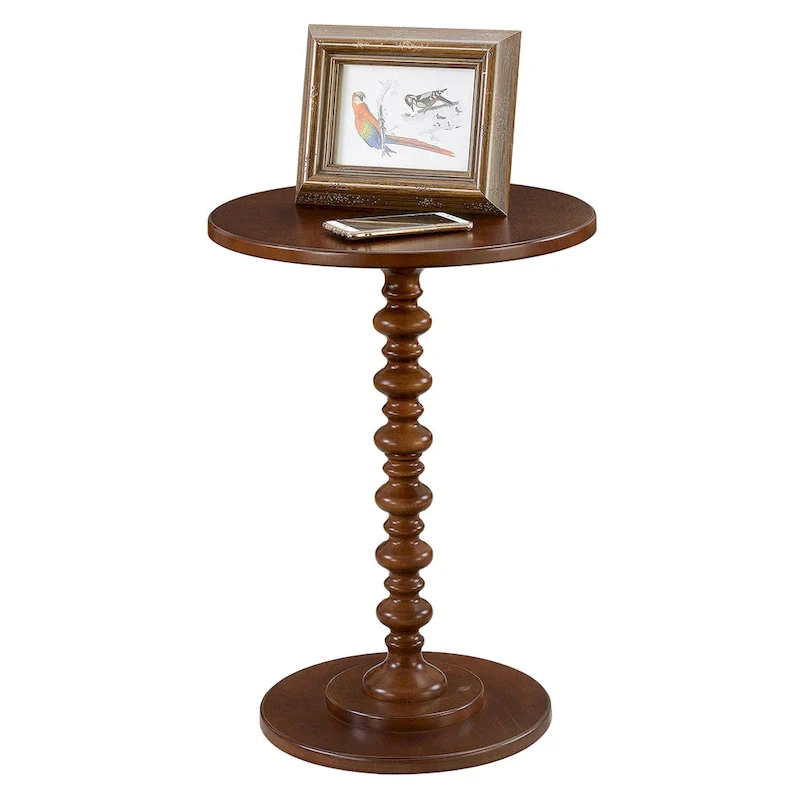 Convenience Concepts Palm Beach Round Spindle Table