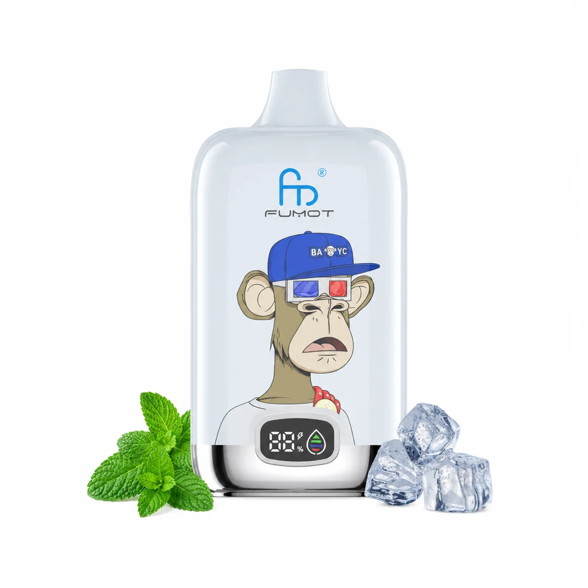Fumot Digital Box 12000 Cool Mint – Einweg-Vape, Produktansicht