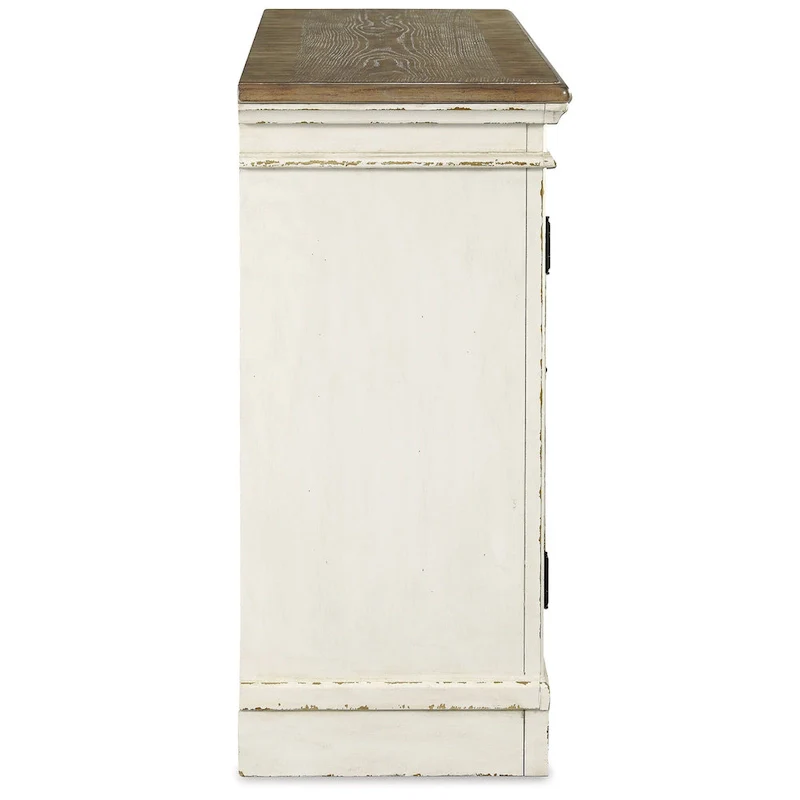 Signature Design by Ashley Realyn White/Brown 8-Piece Dining Package