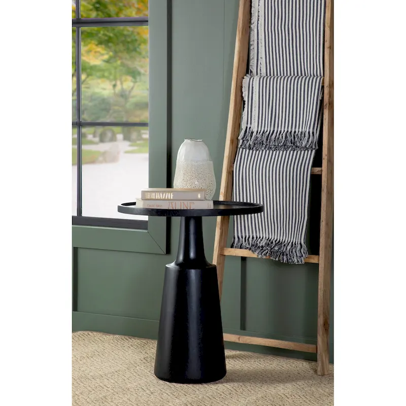 Stedham Round Top Pedestal Accent Table