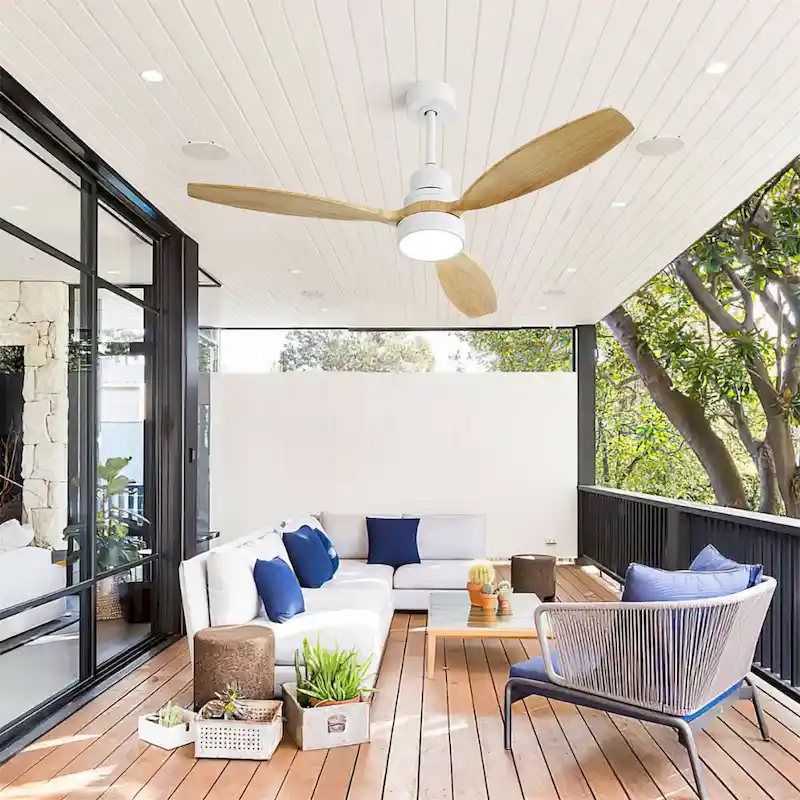 Modern Ceiling Fan With Led Light