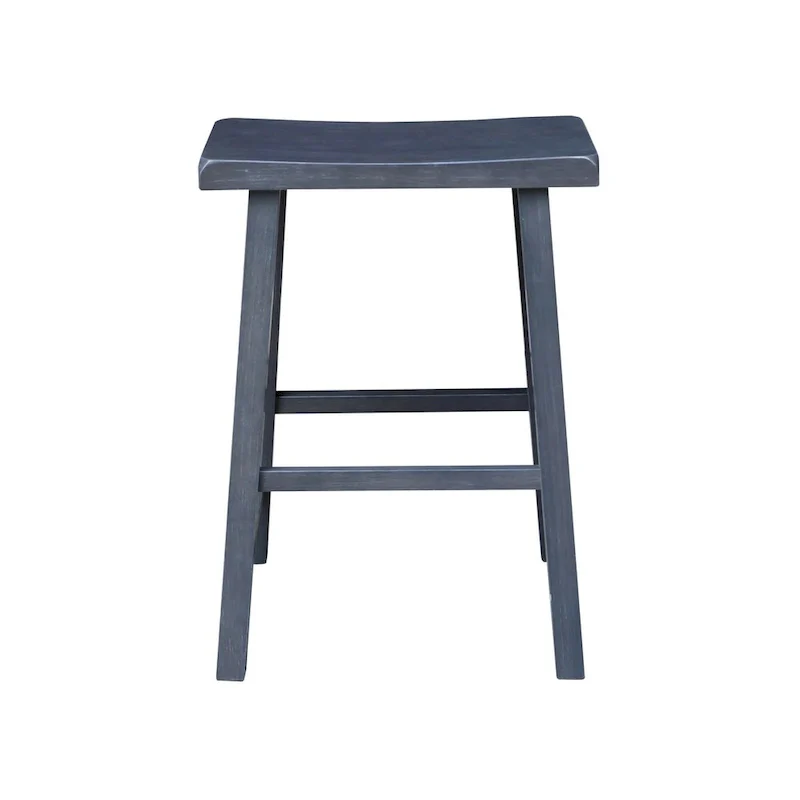 Saddle Seat Counter Height Stool - 24 in. Seat Height