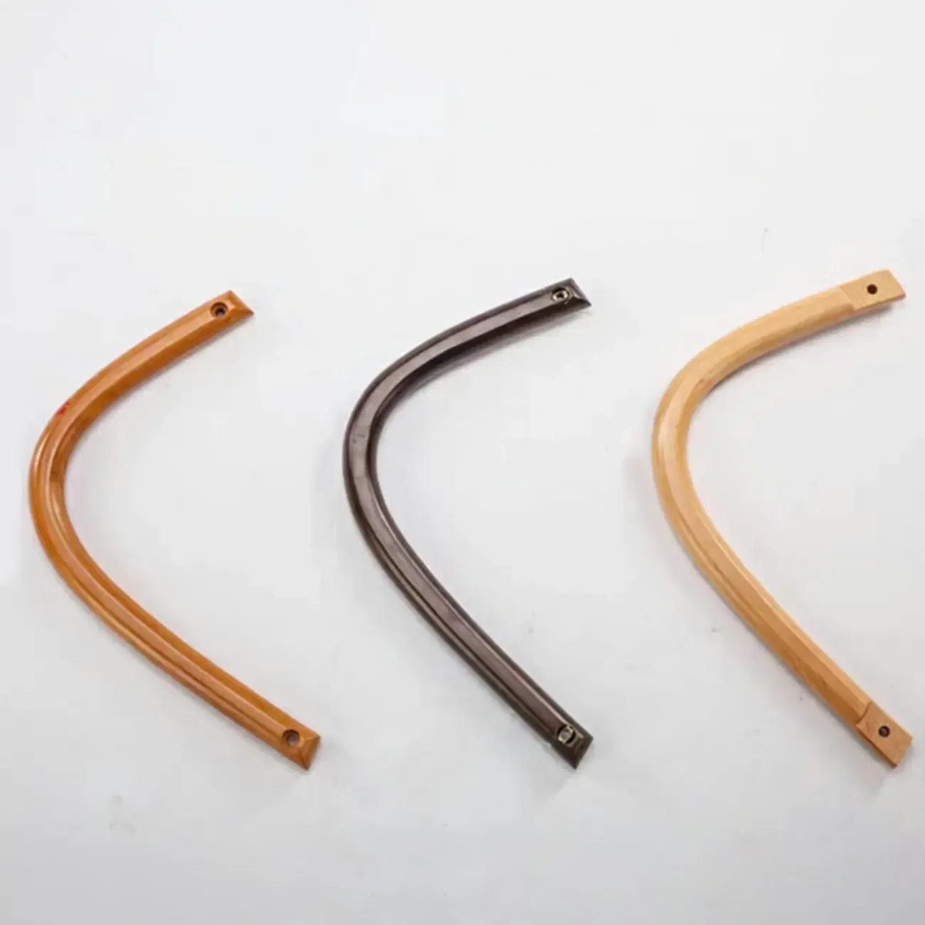 Stationary Solid Wood Rocking Chair with Ottoman & Track Arms