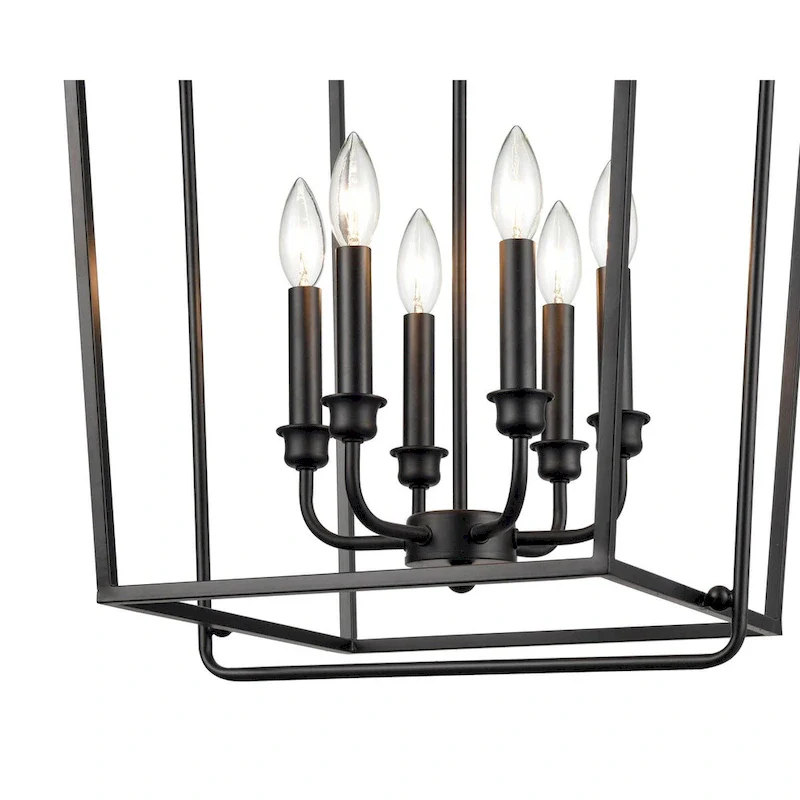 Metal 6 Light Pendant light
