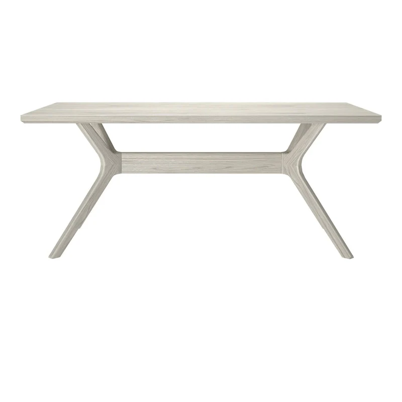 Plank and Beam Verso Cross Leg Rectangular Dining Table - 72