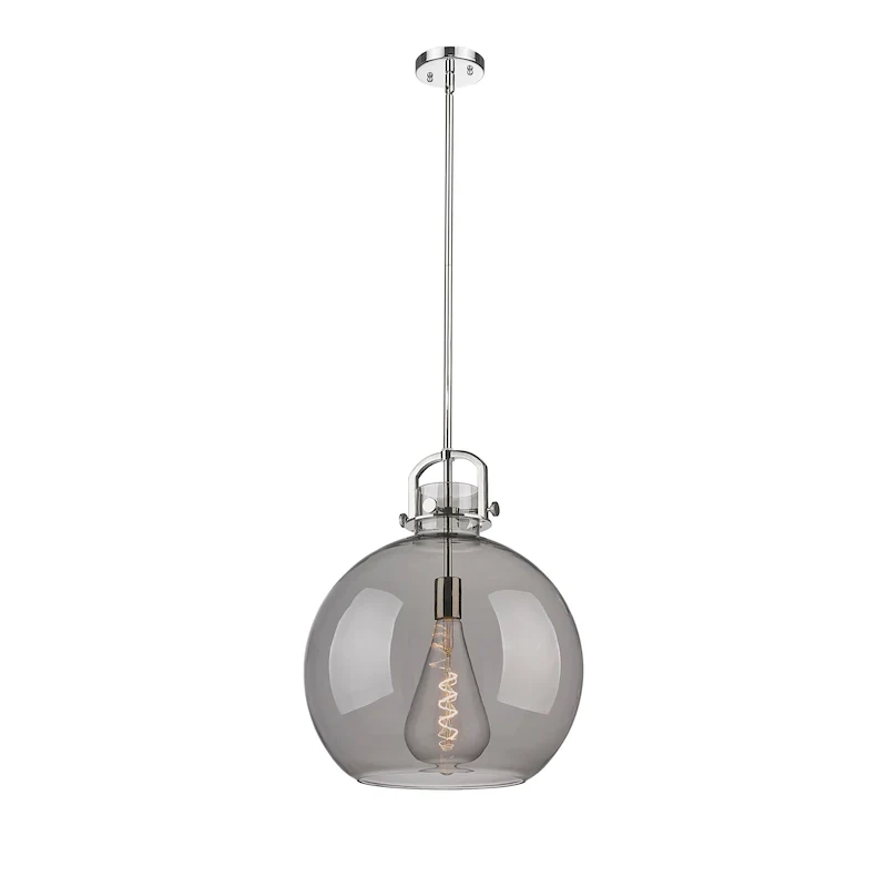 Innovations Lighting Newton Sphere - 1 Light 16  Stem Hung Pendant