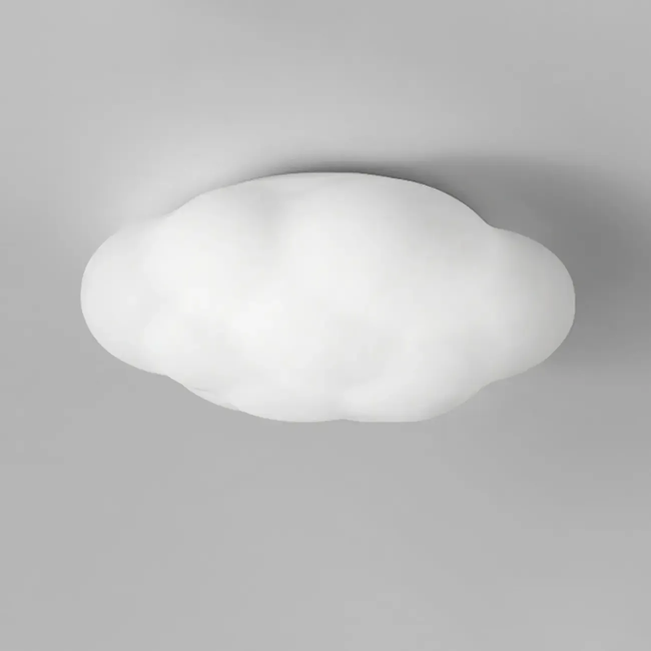Modern Cloud Shape LED Flush Ceiling Light 3-Gear Dimming