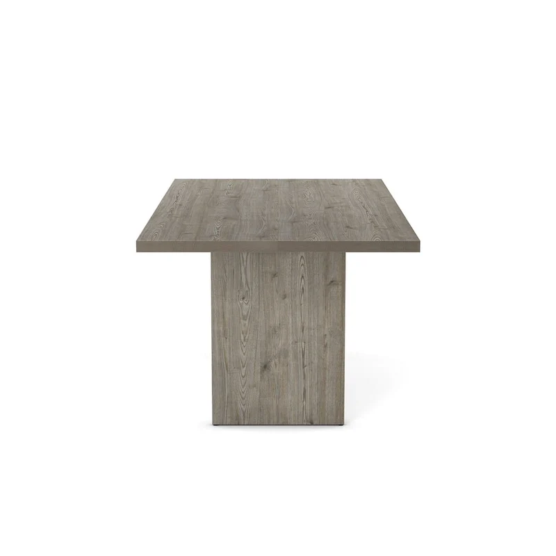 Amisco Jeffrey 72   Table and Perry Chairs 7-Pieces Dining Set