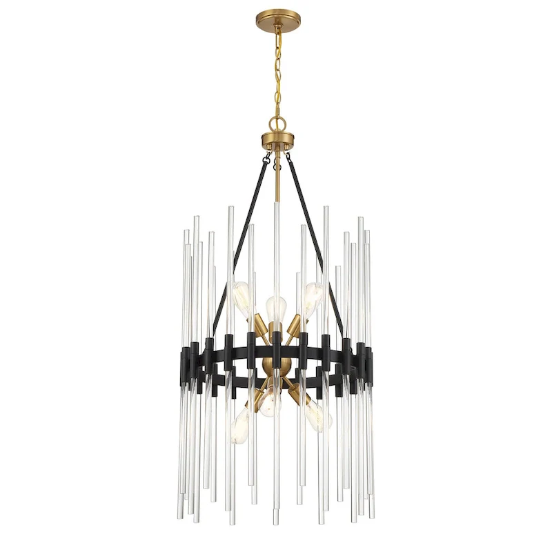 Savoy House 3-1936-6 Santiago 6 Light 20  Wide Crystal Pendant