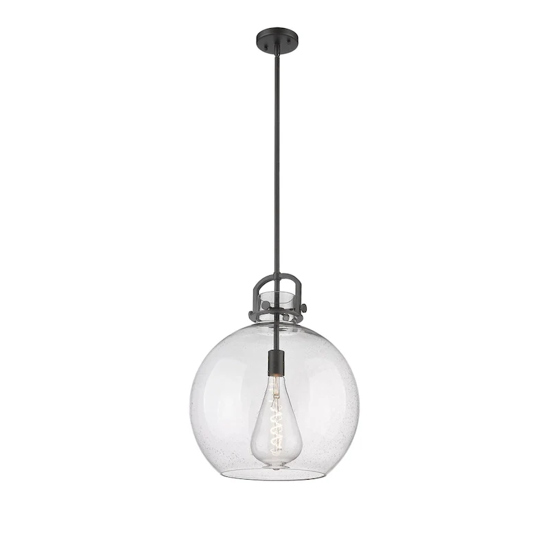 Innovations Lighting Newton Sphere - 1 Light 16  Stem Hung Pendant