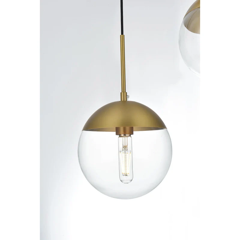 3-Light 18 inch Pendant with Clear Glass