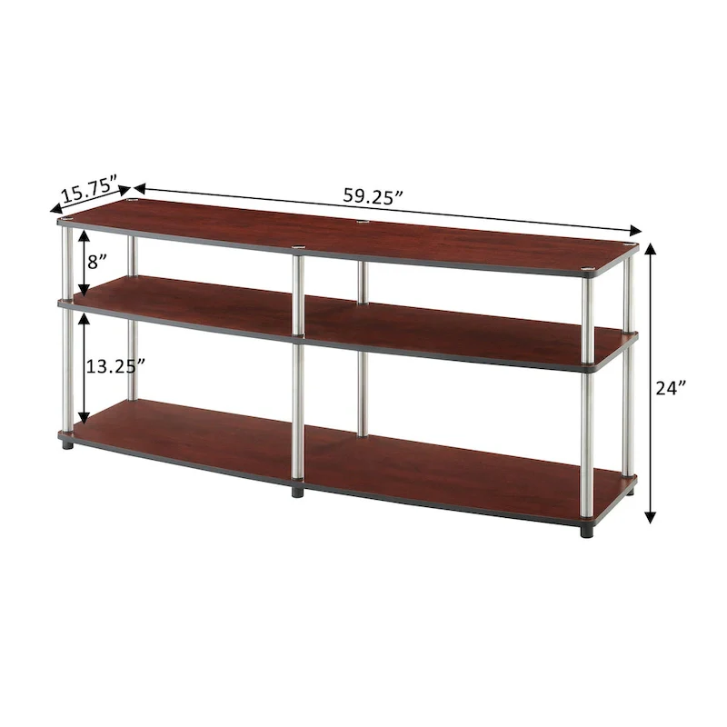 Convenience Concepts Designs2Go 3 Tier 65 inch TV Stand