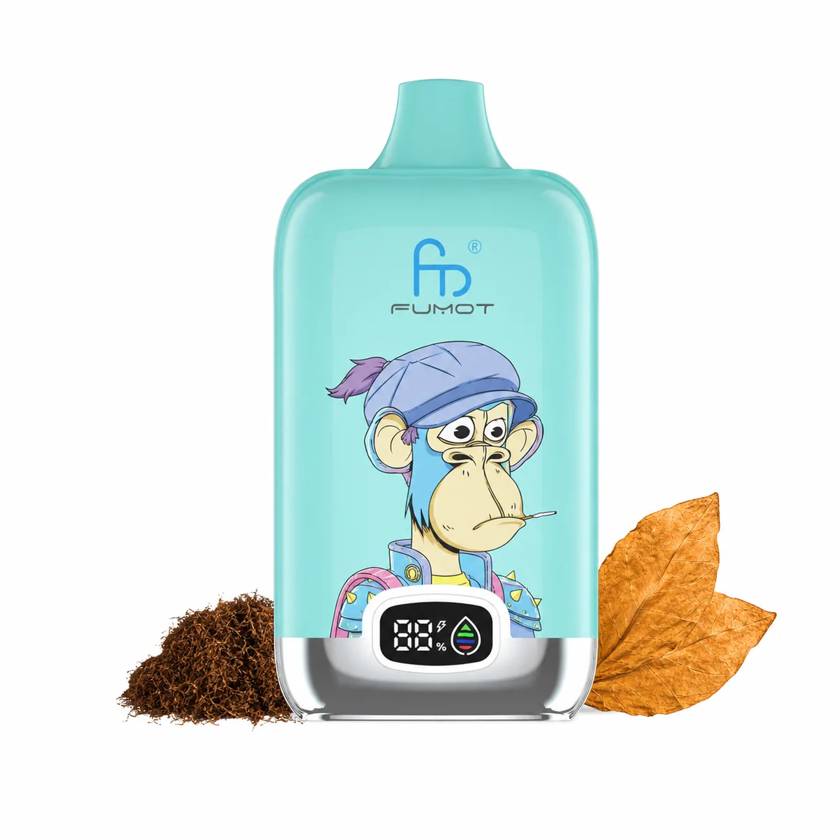 Fumot Digital Box 12000 Tobacco – Einweg-Vape, Produktansicht